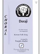 Doraji by Traditional Korean - Snyder Audrey - for 3-Part