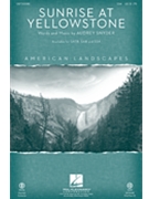 Sunrise At Yellowstone by - Snyder Audrey - for SSA