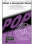 What A Wonderful World by Weiss George David - Brymer Mark - Louis Armstrong for 2-Part