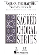 America The Beautiful by - Harlan and Waggoner - for SATB