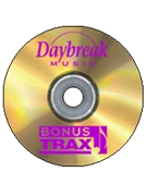 Bonustrax Volume 9 #1 by Brookfield - Various Arrangers - for Accompaniment CD (& Daybreak)