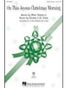 On This Joyous Christmas Morning by Strid for 3-Part Mixed