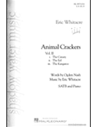 Animal Crackers Volume II by Whitacre Eric for SATB (Vol Ii)