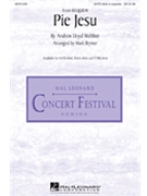 Pie Jesu by Lloyd Webber Andrew - Brymer Mark - for SATB a cappella