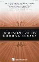 Festive Sanctus by Purifoy John for SAB and Piano
