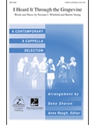 I Heard It Through The Grapevine by - Sharon Deke - Marvin Gaye for SATB a cappella