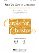 Sing We Now Of Christmas by Traditional French - Leavitt John - for SSA