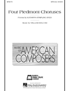 Four Piedmont Choruses by Bolcom WIlliam for SATB