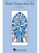 Hodie Christus Natus Est by Snyder Audrey for SATB a cappella