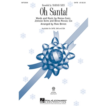 Oh Santa by Carey Mariah - Brymer Mark - Mariah Carey for Accompaniment CD