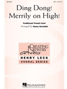 Ding Dong Merrily On High by - Grundahl Nancy - for SSA