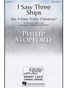I Saw Three Ships by - Stopford Philip - for SATB