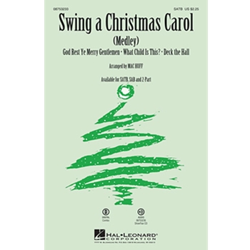 Swing A Christmas Carol Medley by - Huff Mac - for Accompaniment CD