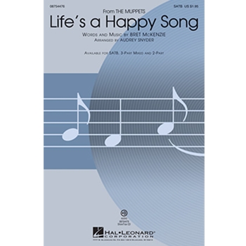 Life's A Happy Song From The Muppets by McKenzie Bret - Snyder Audrey - The Muppets for Accompaniment CD