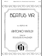 Beatus Vir by Vivaldi Antonio Lucio for SATB double choir