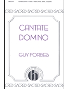 Cantate Domino forbes Guy for SSAA