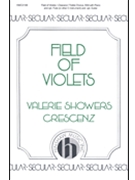 Field Of Violets by Crescenz Valerie Showers for SSA
