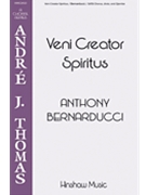 Veni Creator Spiritus by Bernarducci Anthony for SATB and Percussion