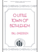 O Little Town of Bethlehem by Snedden Bill for SATB/Harp