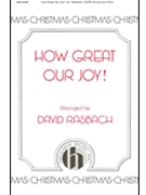 How Great Our Joy by Traditional German - Rasbach David - for SATB and Piano