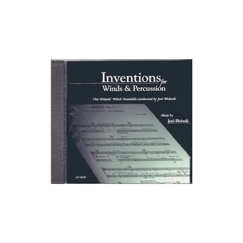 Inventions For Winds And Percussion - Cd