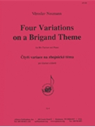 Four Variations On A Brigand Theme - Clnt-pno by for