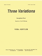 Three Variations - Sax 2 by for