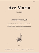 Ave Maria Nos. 1 & 2 - Ww Or Br Solo Or Duet/pno by for