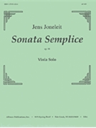Sonata Semplice Op. 98 - Solo Viola by for