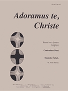 Adoramus Te Christe - Stg Bass 2 by for