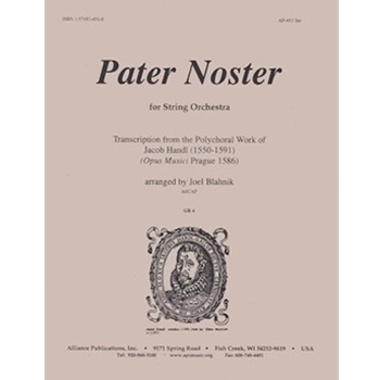 Pater Noster - Handl - Stg Orch - Set