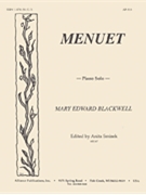 Menuet For Piano by Blackwell Mary Edward - Smisek Anita - for