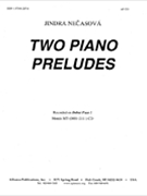 Two Piano Preludes by Jindra Necasova for