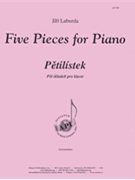 Five Pieces For Piano/petilistek by Laburda Jiri for