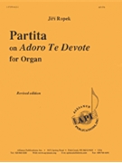 Partita On Adoro Te Devote For Organ Rev. Ed by for