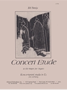 Concert Etude In Eb For Organ by Jiri Strejc for