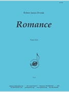 Romance For Piano Solo by Dvorak Robert James for