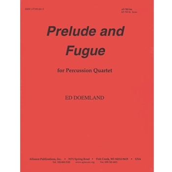 Prelude & Fugue For Percussion Quartet - Set