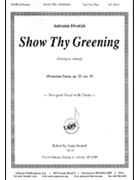 Show Thy Greening-op.32 N.10 by Dvorak Antonin - Smisek Anita - for 2-Part