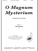 O Magnum Mysterium by Dunker Amy for SATB