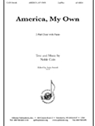 America My Own - 2pt-pno by Cain Noble - Smisek Anita - for