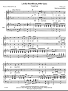 Lift Up Your Heads O Ye Gates - Sa by Frank Lynes - Smisek Anita - for