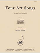 Four Art Songs By Bernard Brindel - Vocal Solo by for