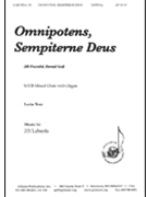 Omnipotens Sempiterne Deus by Laburda Jiri for SATB