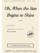 Oh When The Sun Begins To Shine - Ssaa-pno by Milan Uherek for SSAA