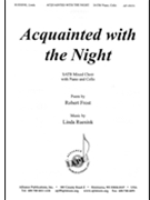 Acquainted With The Night by Ruesink Linda for SATB
