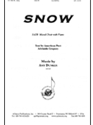 Snow by Dunker Amy for SATB