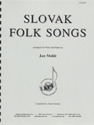 Slovak Folksongs Arr For Voice And Piano By by for