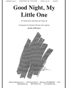 Good Night My Little One by German Folk Song - Machan James - for SA and Piano
