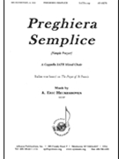 Preghiera Semplice (Simple Prayer) by Heukeshoven A Eric for SATB